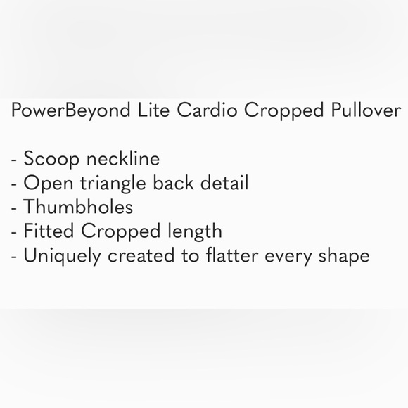 NWOT Beyond Yoga Performance Knit Resilient Cropped Pullover - Picture 7 of 8